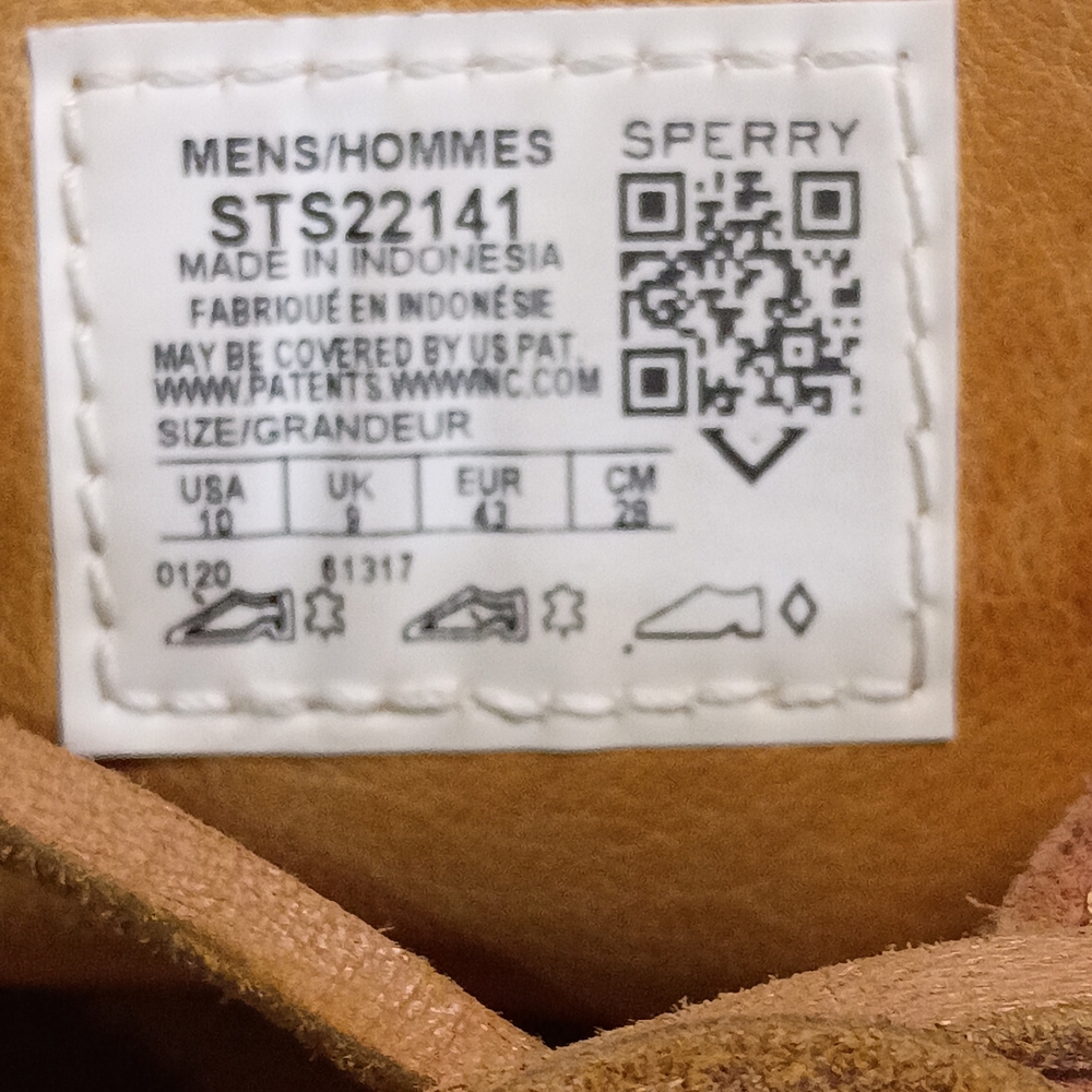 Sperry GOLD CUP Men's 10M Light Brown Leather Boat Shoes.  Like NEW!!! - Picture 2 of 6